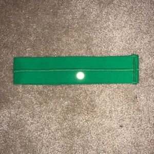 Green Lululemon headband